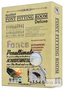  Apolisoft Font Fitting Room Deluxe 3.5.4.0 + Rus + Portable 