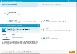  EaseUS Data Recovery Wizard 8.5 Unlimited 